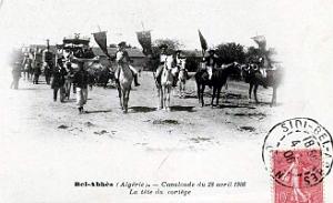 Sidi-bel-abbes- Cavalcade depart Legion au Tonkin -10